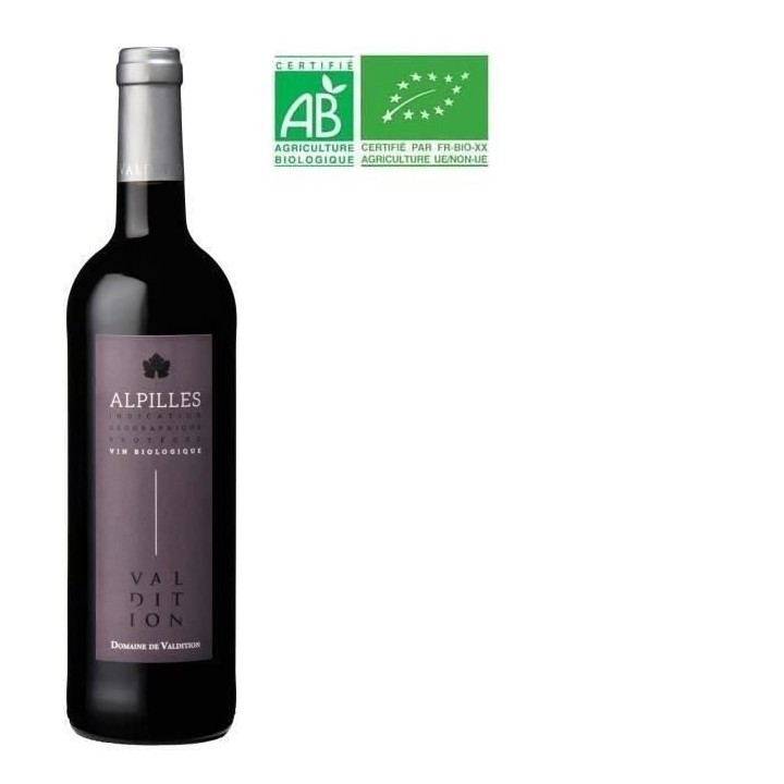 Domaine de Valdition 2018 Alpilles - Vin rouge - Bio