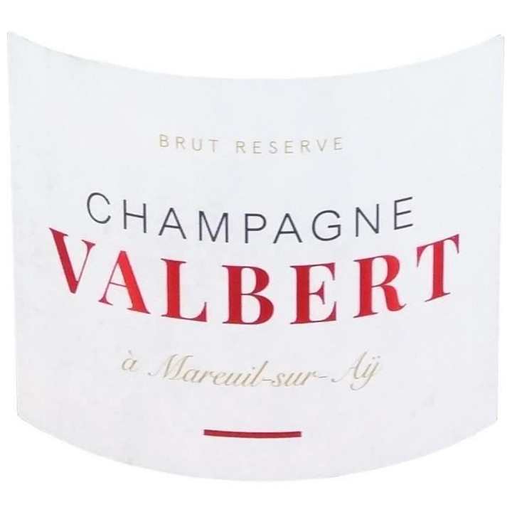 Champagne Valbert Réserve Brut - Magnum 1,5L