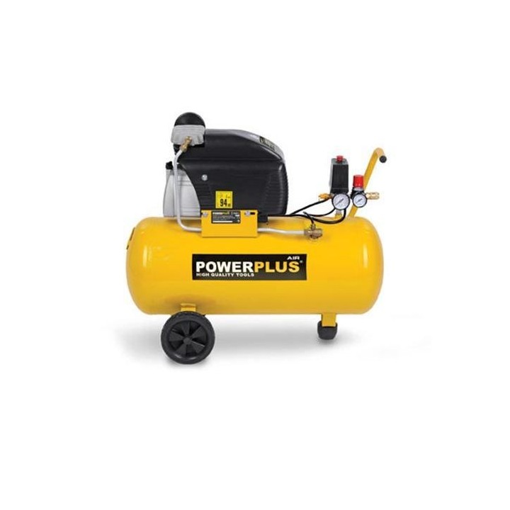 POWERPLUS Compresseur d'air 50 L 8 bar 2 CV