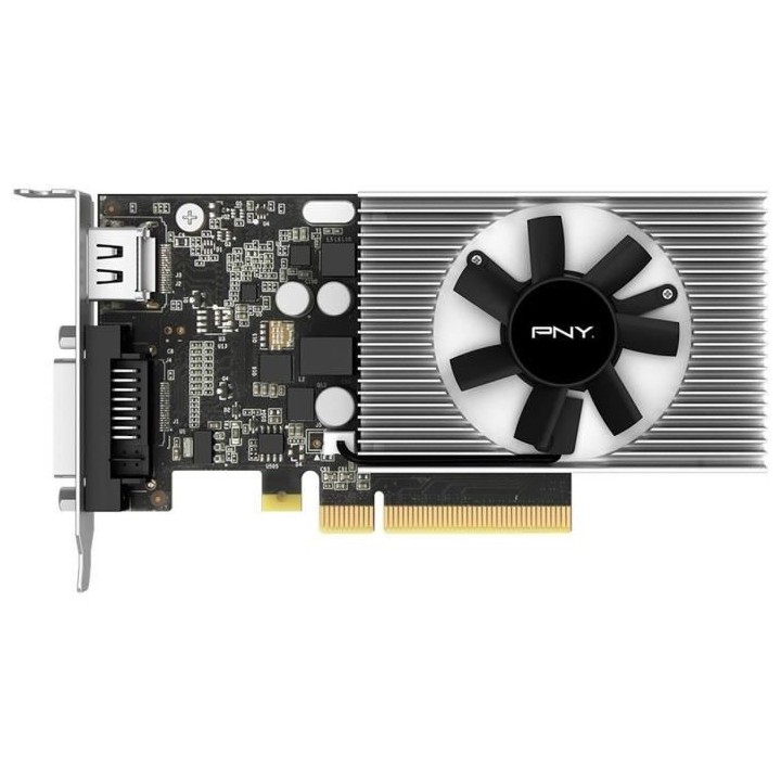 Carte Graphique - PNY - GEFORCE GT1030 - 2 Go - PCIE 3.0 - (VCG10302D4
