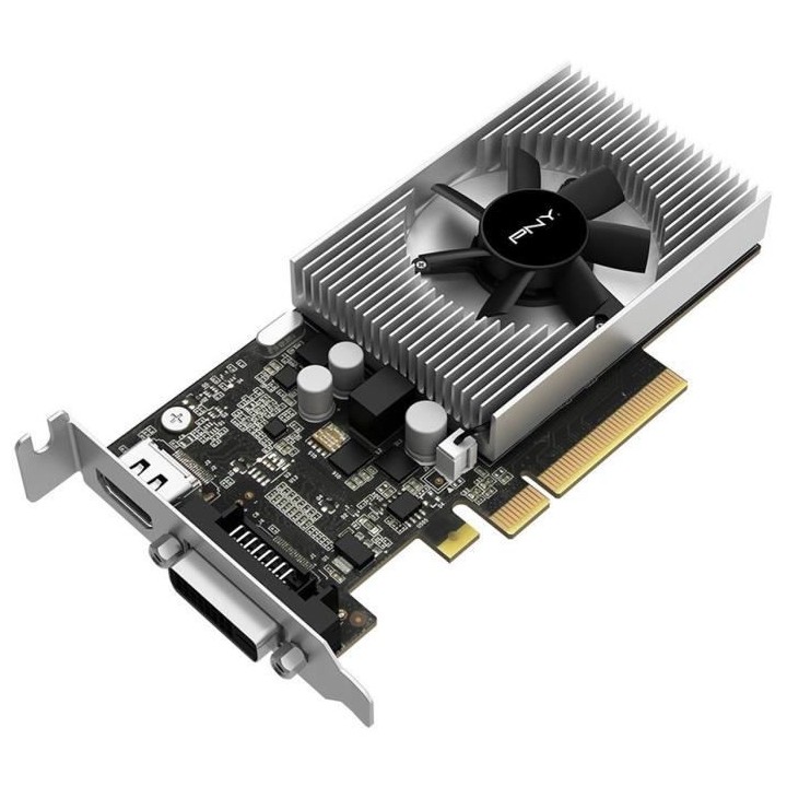 Carte Graphique - PNY - GEFORCE GT1030 - 2 Go - PCIE 3.0 - (VCG10302D4
