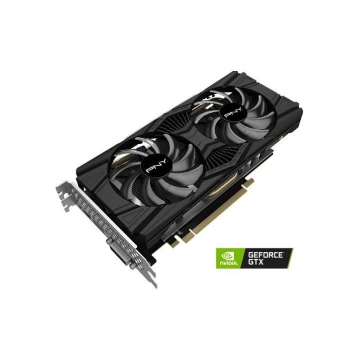 PNY Carte graphique GTX 1660 SUPER Dual Fan- 6 Go