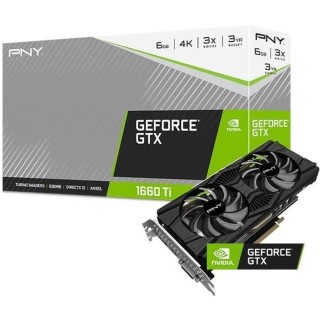 Carte Graphique - PNY - GTX 1660 Ti XLR8 - Gaming Dual Fan - 6 Go - GD
