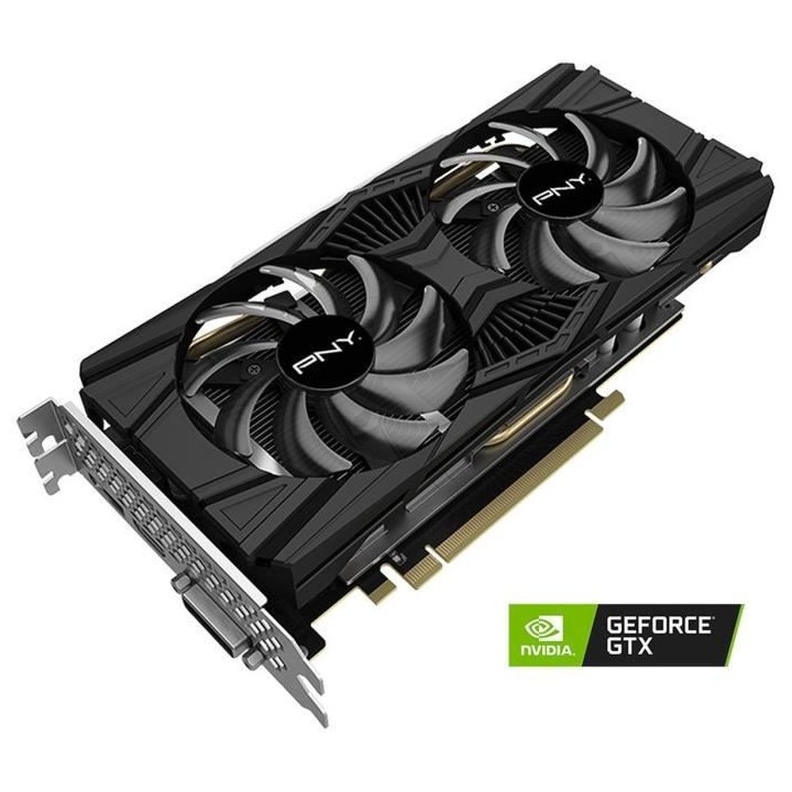 Carte Graphique - PNY - GTX 1660 Ti XLR8 - Gaming Dual Fan - 6 Go - GD