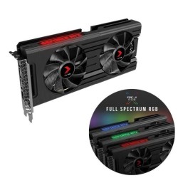 Carte graphique - PNY - GeForce RTX 3050 8GB XLR8 Gaming REVEL EPIC-X RGB Dual Fan Edition (VCG30508DFXPPB)