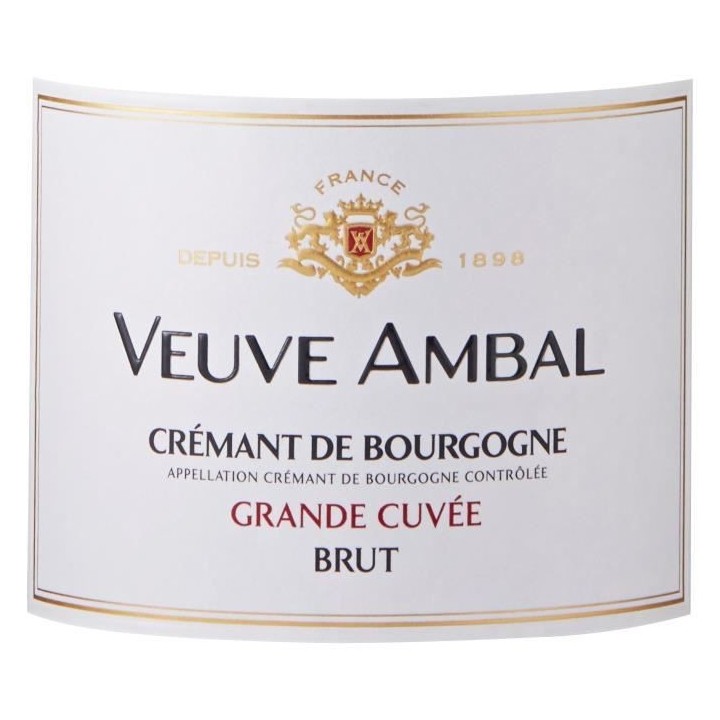 Veuve Ambal Grande Cuvée - Crémant de Bourgogne