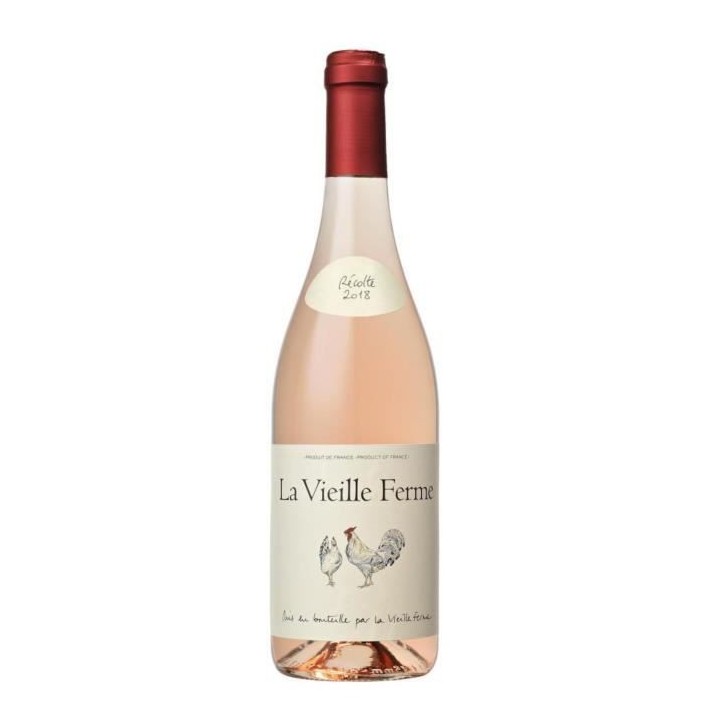 La Vieille Ferme Côtes du Lubéron - Vin rosé de la Vallée du Rhôn
