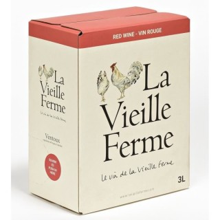 BIB La Vieille Ferme Ventoux - Vin rouge de la Vallée du Rhône 3L