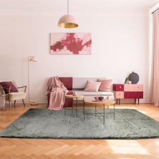 NEO YOGA Tapis de salon ou chambre - Microfibre extra doux - 190 x 290