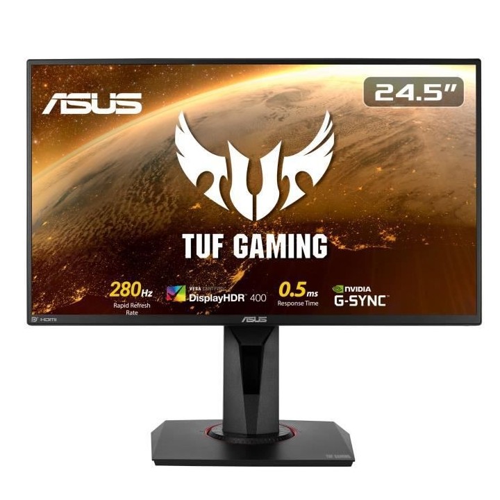 Ecran PC Gamer ASUS TUF VG258QM - 24.5 TN - FHD (1920x1080) - 0.5ms -
