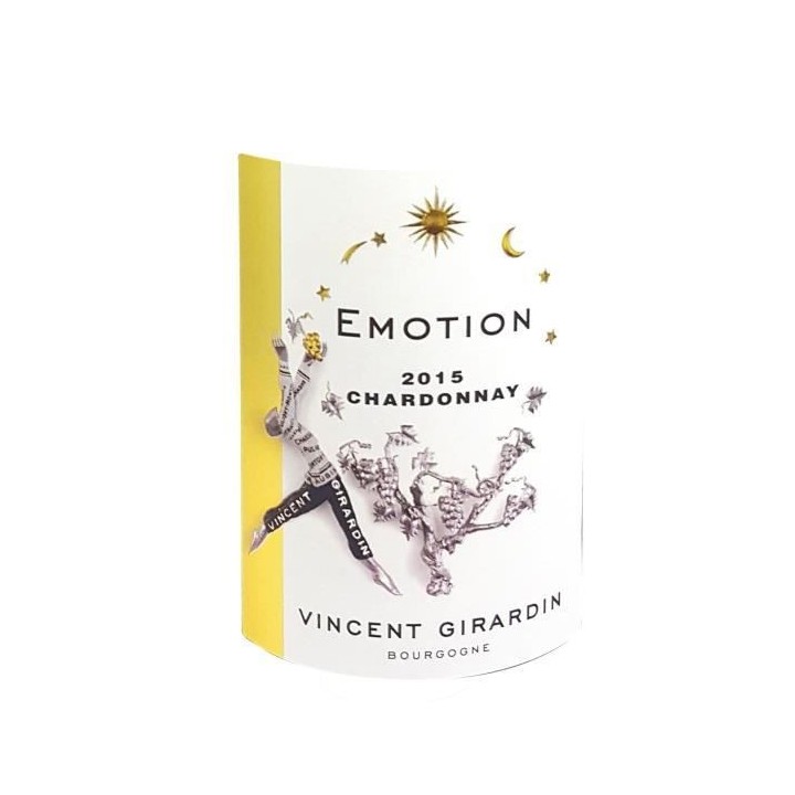 Vincent Girardin Emotion 2015 Bourgogne Chardonnay - Vin blanc de Bour