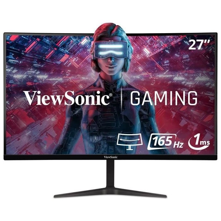 Ecran PC Gamer Incurvé - VIEWSONIC - 27 - VX2718-2KPC-MHD - QHD - Dal