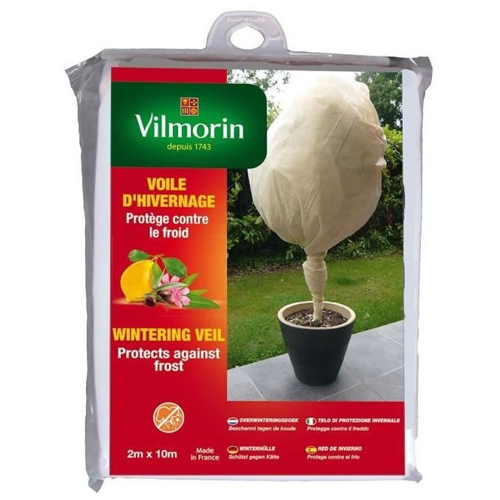 VILMORIN Voile d'hivernage 30g/m²- 2 x 10m - Blanc