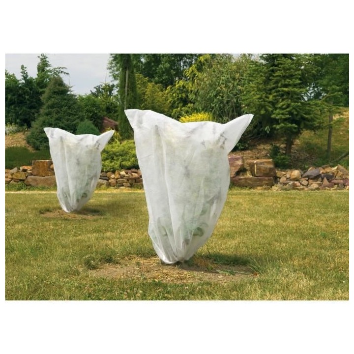 VILMORIN Lot de 5 housses d'hivernage 30g/m² - 0,80 x 0,80m - Blanc