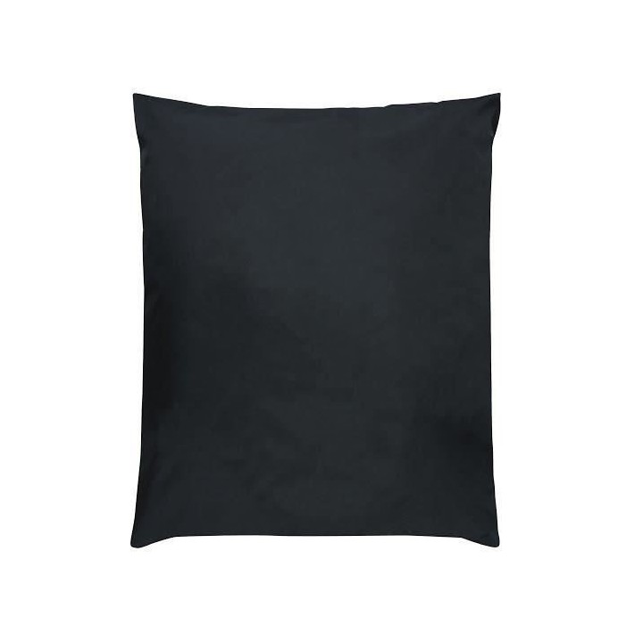 Pouf XXL STARS Tissu imperméable - Noir - 100x120 cm