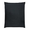 Pouf XXL STARS Tissu imperméable - Noir - 100x120 cm