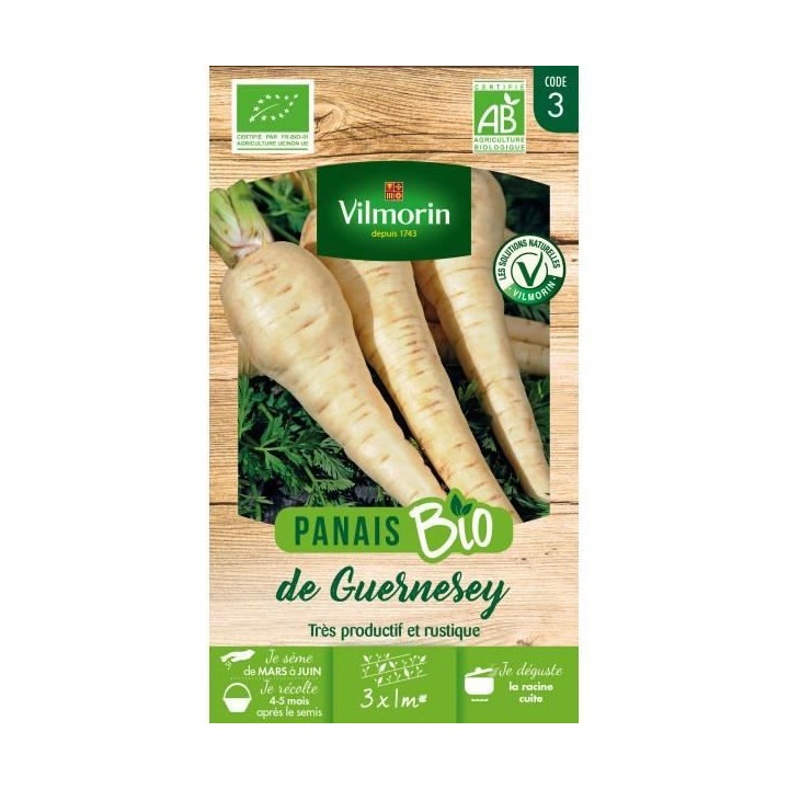 Panais de Guernesey bio Vilmorin