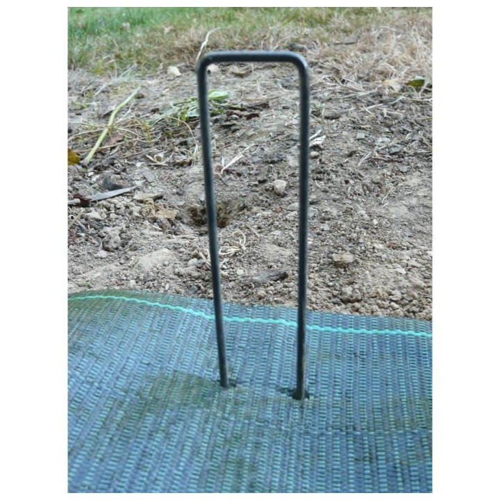 Agrafe métallique - 17 x 3,5 cm - Vendu a l'unité