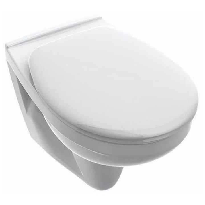 VILLEROY & BOCH Pack complet WC suspendu bride fermée avec bati suppo
