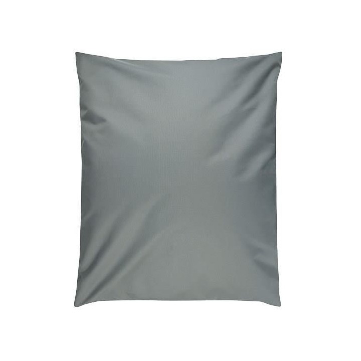 Pouf XXL STARS Tissu imperméable - Gris clair - 100x120 cm