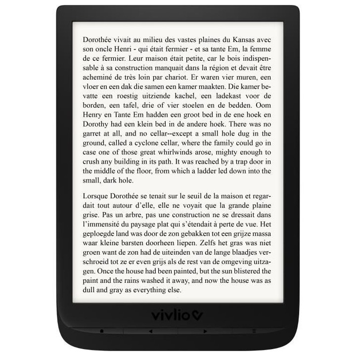Liseuse numérique Vivlio InkPad 3 + Pack d'ebooks de plus de 10 Ebook