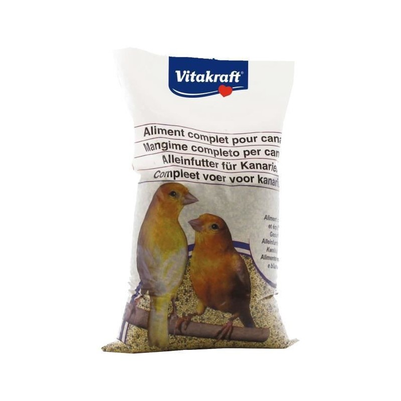 VITAKRAFT Coussin Alimentation complete pour Canaris - 4x2,5kg