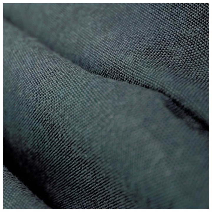 Rideau coton LOOK - Bleu intense - 140x250 cm