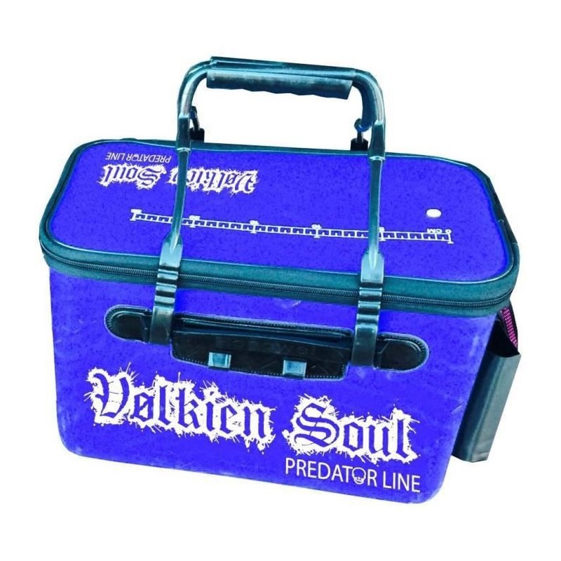 VOLKIEN Soul - Sac de peche - Bakkan HARD 36 RH Series - Bleu - 22,5L