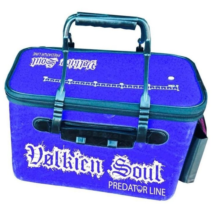 VOLKIEN Soul - Sac de peche - Bakkan HARD 36 RH Series - Bleu - 22,5L