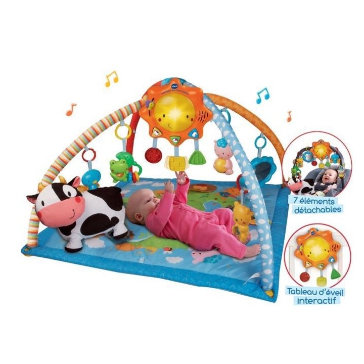 VTECH BABY - Lumi Tapis des P'tits Copains Bleu