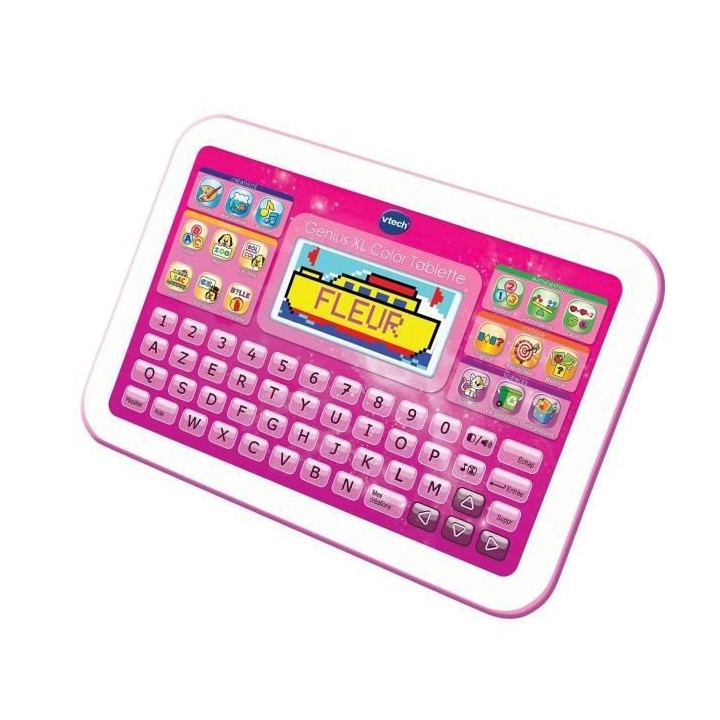 VTECH - Genius XL Color - Tablette Éducative Enfant - Rose