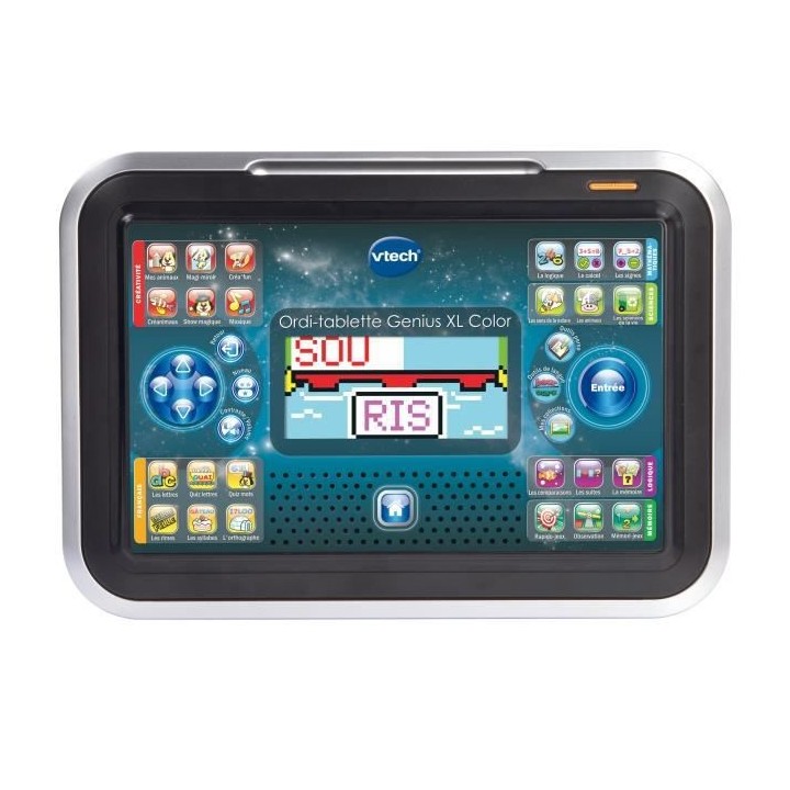 VTECH - Genius XL Color - Ordi-Tablette Enfant - Noir