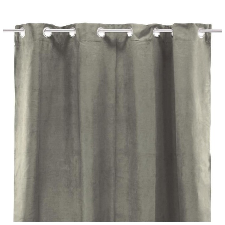 Rideau sueden 100% Polyester - Taupe - 140x250 cm