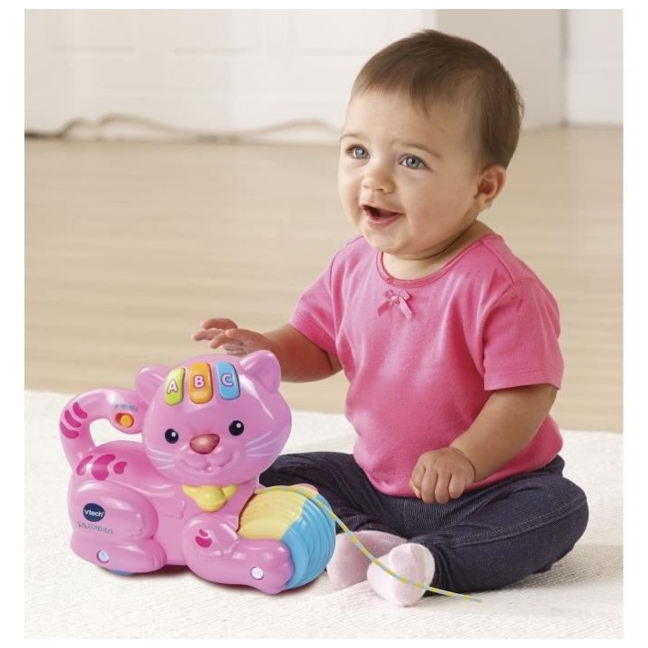VTECH BABY - 1,2,3 P'tit Chat Rose