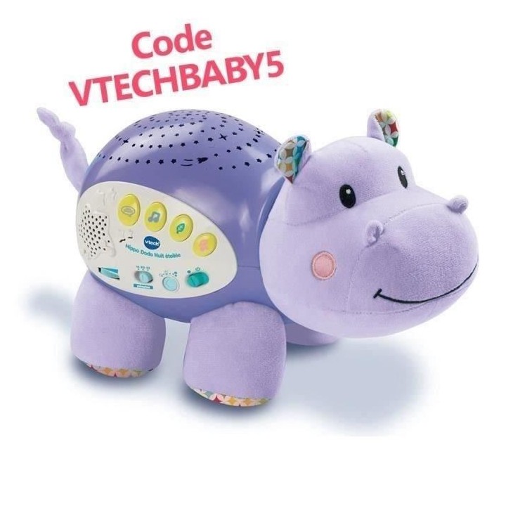 VTECH BABY - Hippo Dodo Nuit Etoilée
