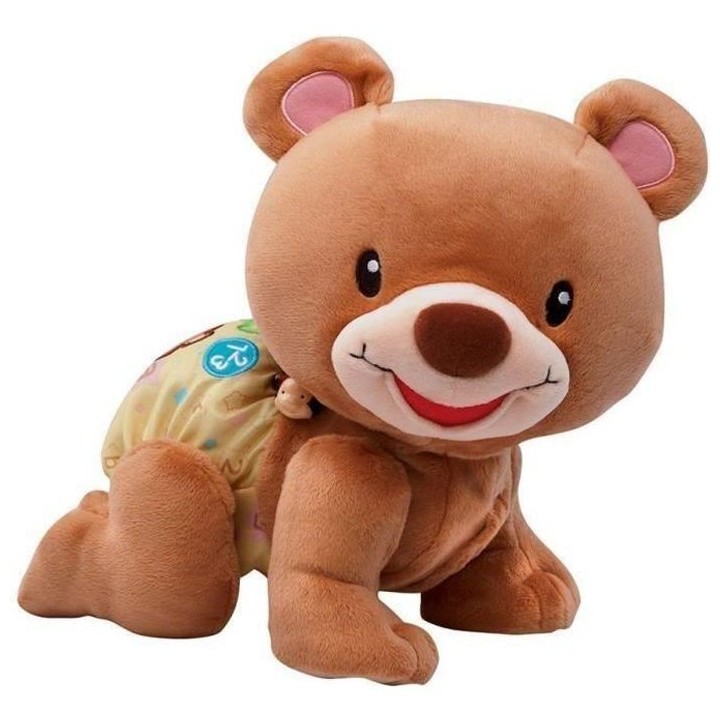 VTECH BABY - Ourson, 1,2,3 Suis-Moi - Brun