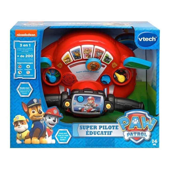 VTECH - Pat' Patrouille - Super Pilote Educatif