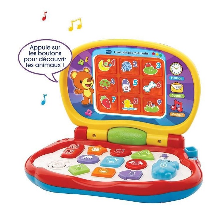 VTECH BABY - Lumi Ordi Des Tout-Petits - Ordinateur Enfant Multicolore