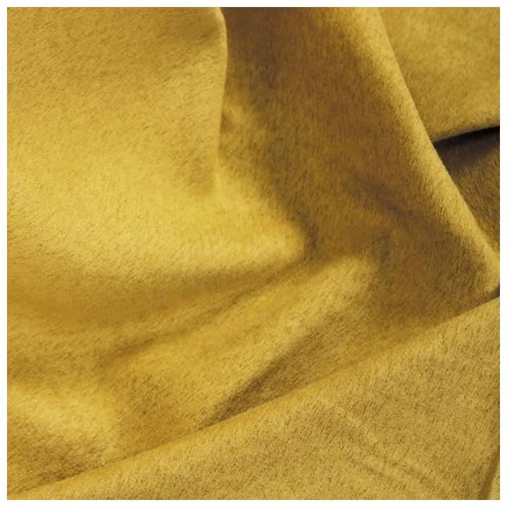 Rideau sueden 100% Polyester - Jaune - 140x250 cm