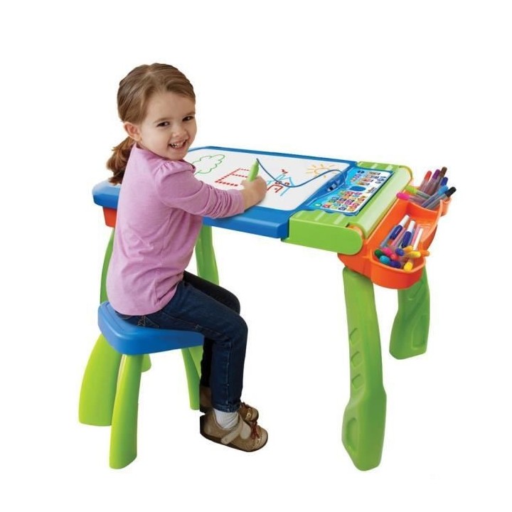 VTECH - Magi Chevalet Interactif 3 en 1 - Bleu