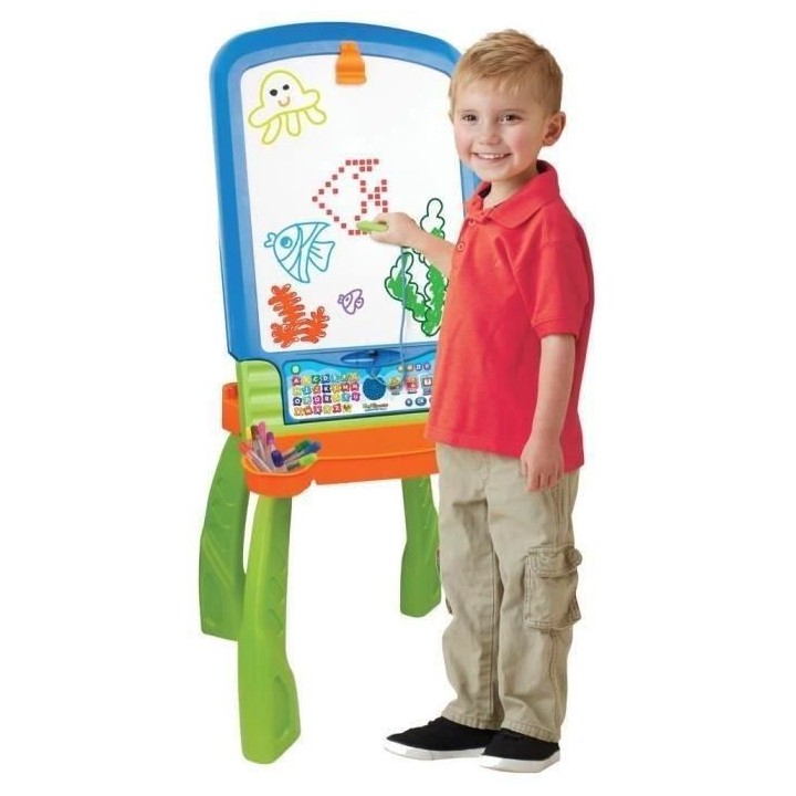 VTECH - Magi Chevalet Interactif 3 en 1 - Bleu