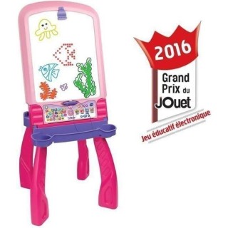 VTECH - Magi Chevalet Interactif 3 en 1 - Rose