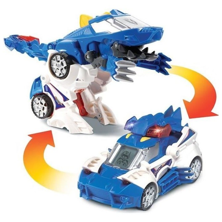 VTECH - Switch & Go Dinos - Oxor, Super Thérizinosaure (Voiture de Po