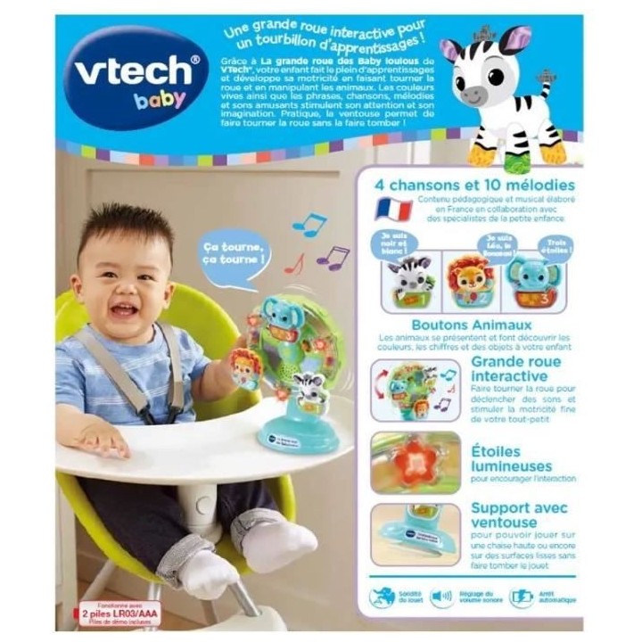 VTECH BABY - La Grande Roue des Baby Loulous