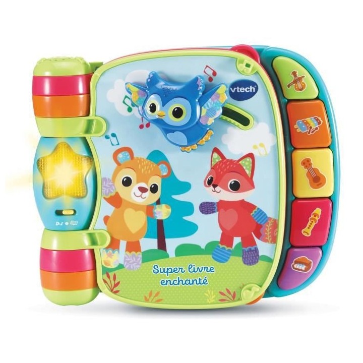 VTECH BABY - Super Livre Enchanté des Baby Loulous - Bleu