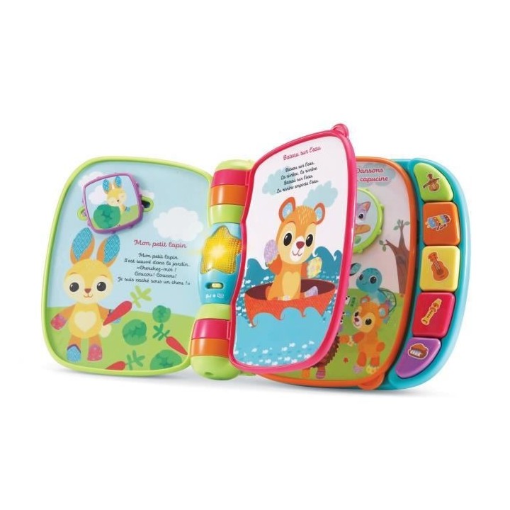VTECH BABY - Super Livre Enchanté des Baby Loulous - Bleu