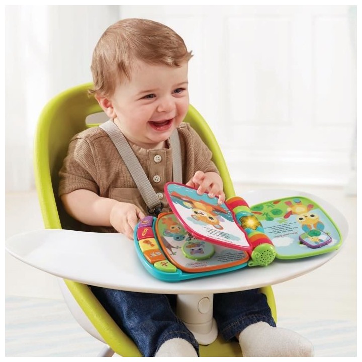 VTECH BABY - Super Livre Enchanté des Baby Loulous - Bleu