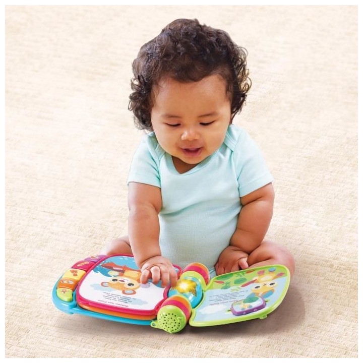 VTECH BABY - Super Livre Enchanté des Baby Loulous - Bleu