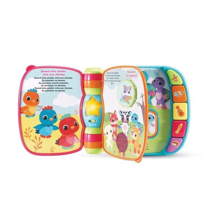 VTECH BABY - Super Livre Enchanté des Baby Loulous - Bleu