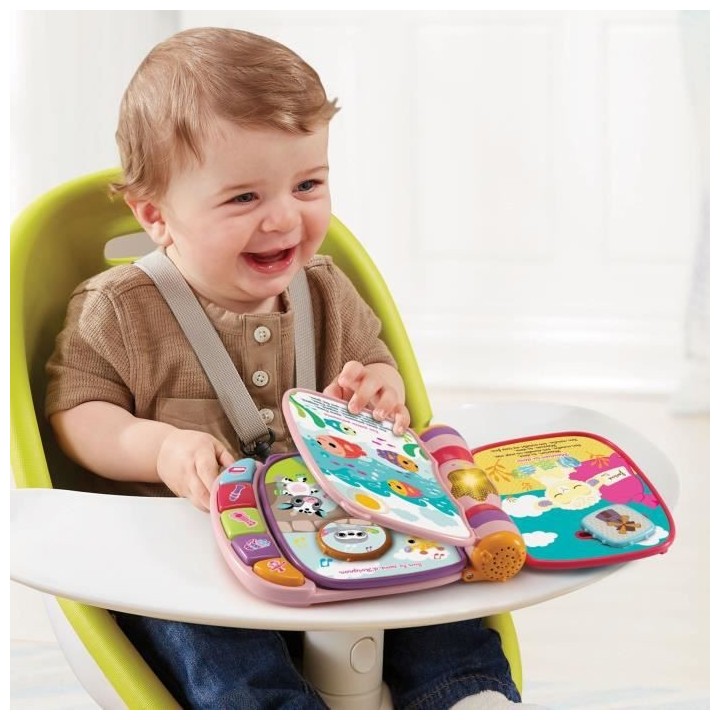 VTECH BABY - Super Livre Enchanté des Baby Loulous - Rose